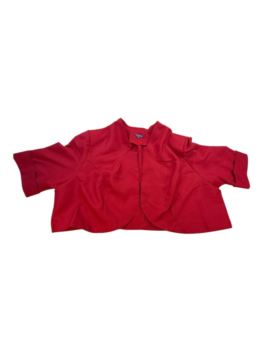 Roaman’s Red Jacket Dress Plus Size 32W Two Piece Special Occasion Church Dress - Picture 2 of 12